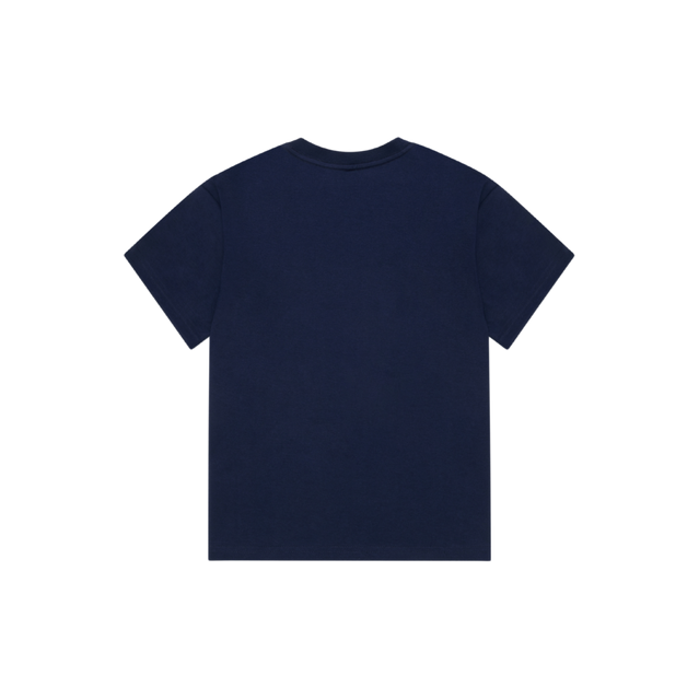 Back view of the 2025 Carlton Youth Carn Graphic Tee.