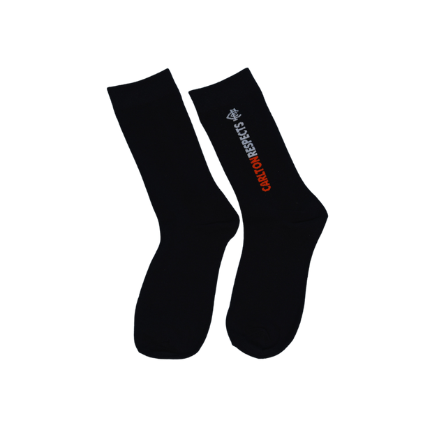 Official 2025 Youth Carlton Respects Socks in Navy by NAR.