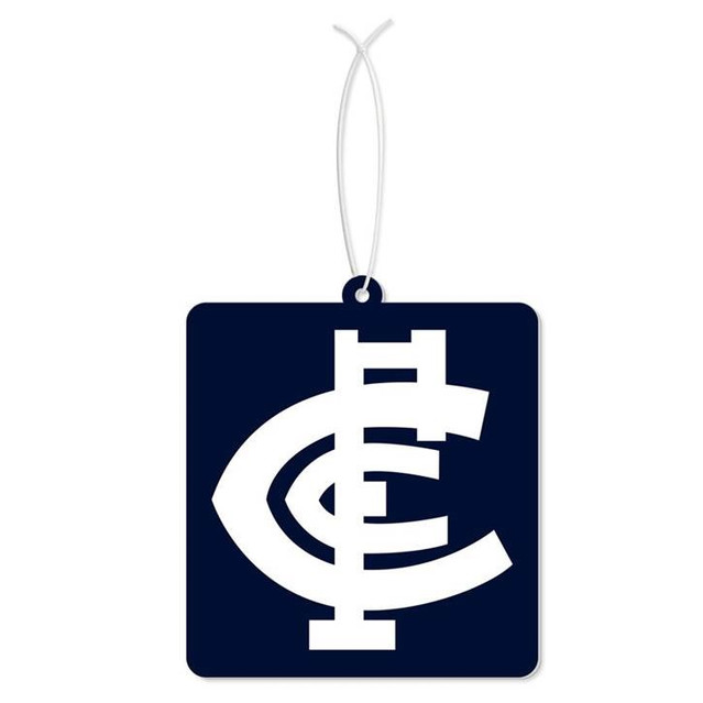 Carlton Slim Air Freshener by Licensing Essentials with monogram design.