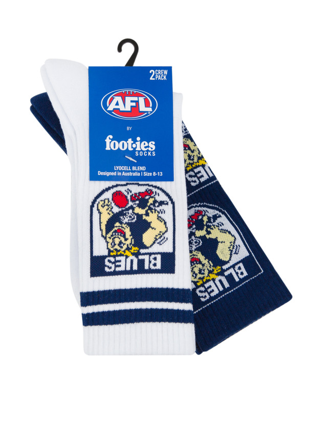 Foot-ies 2-Pack Retro Sneaker Socks