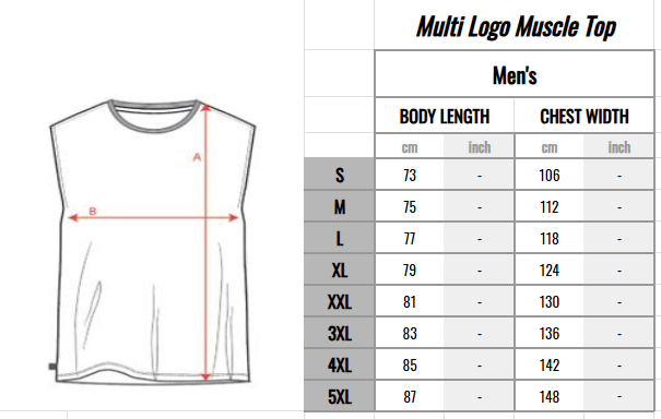 Carlton Multi logo muscle tee - Mens