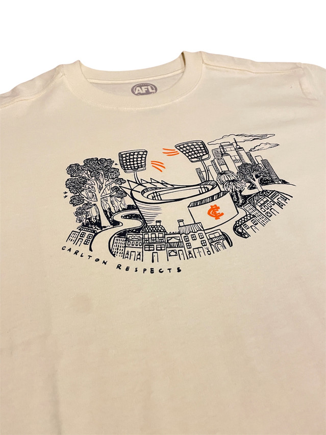 2026 Carlton Respects Tee - Youth - Unisex