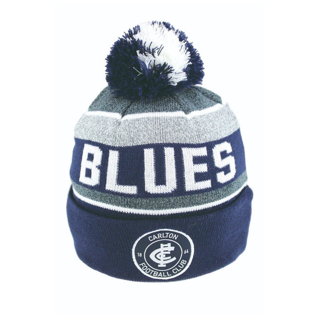 Carlton Tundra Beanie by Sekem with fleece lining and multi-coloured pom-pom.