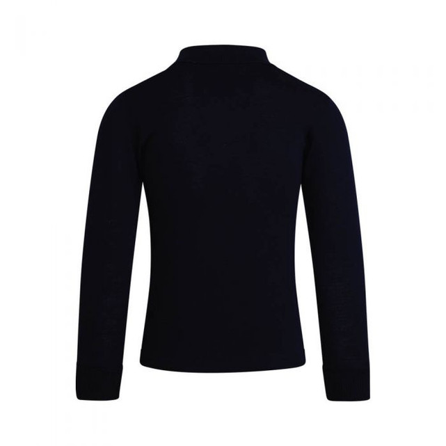 Back view of the Carlton VFL Long Sleeve Wool Guernsey by Woolmark.