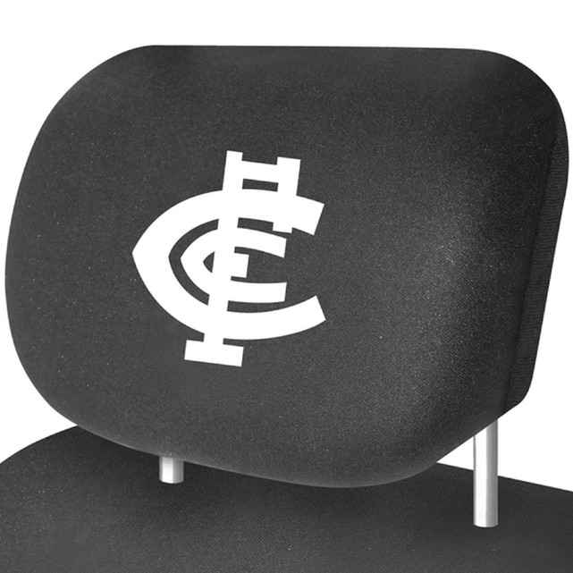 Official 2-pack of universal-fit Carlton Head Rest covers by Sperling.