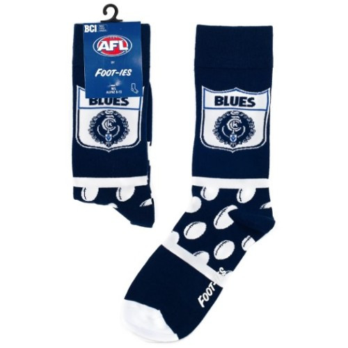 A pair of Carlton Foot-ies Heritage Socks (Size 8-13).