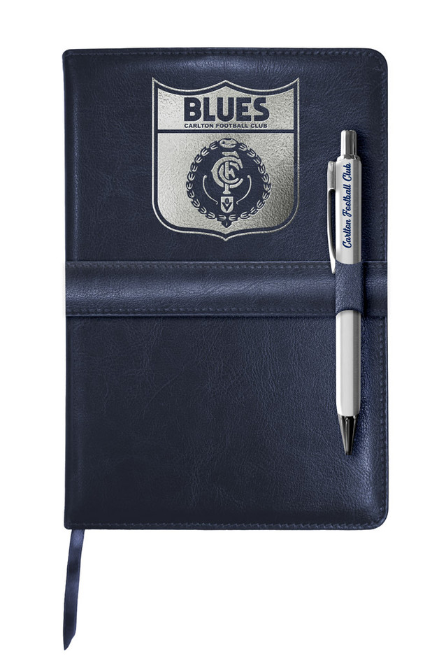The Carlton PU Leather Notebook & Metal Pen Gift Pack by Licensing Essentials.