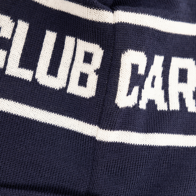 Back view of the Carlton Merino Wool Team Beanie by NAR.