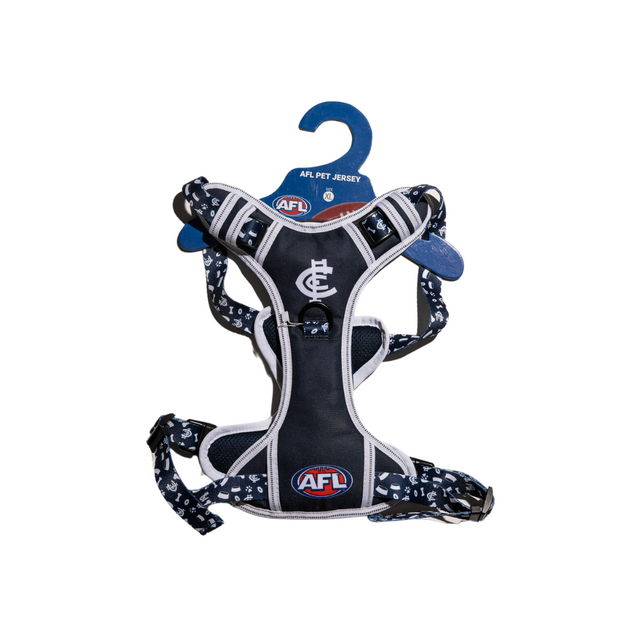 Front view of the official Carlton Pet Harness by The Stubby Club.