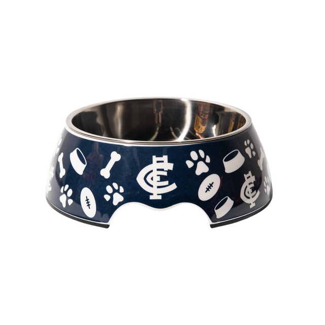 Official Carlton Pet Bowl by The Stubby Club with removable steel insert.