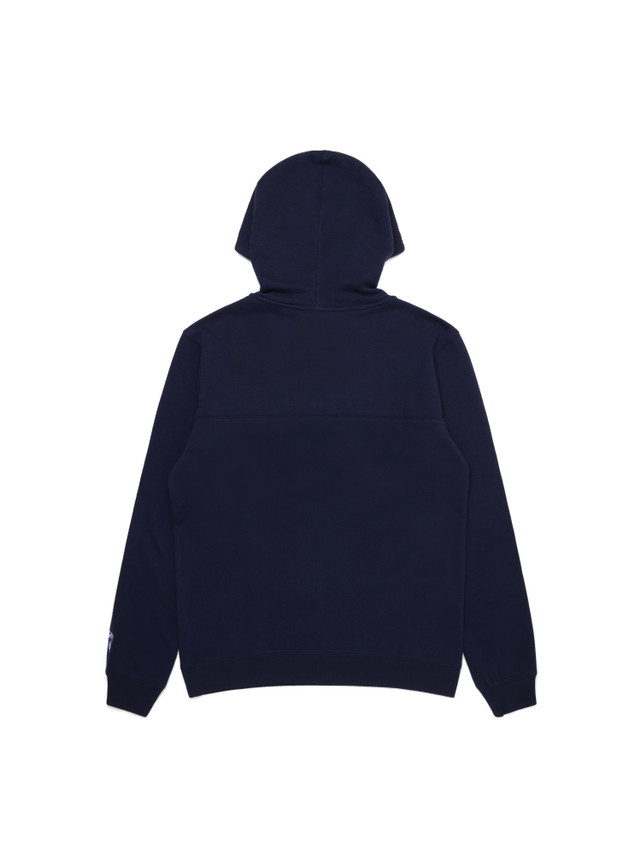 Back view of the 2023 Carlton Adult Throwback Hood.