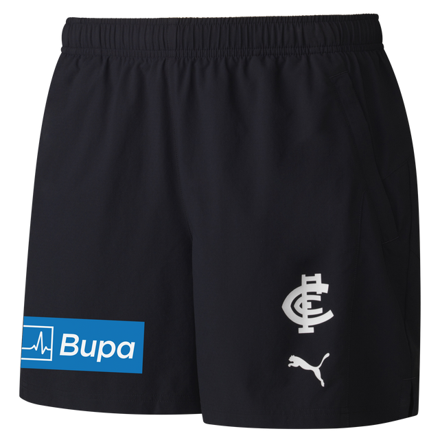 Front view of the 2024 Carlton PUMA Men's Training Shorts.
