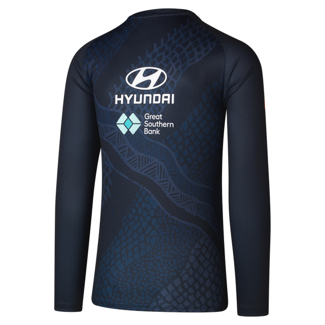 Back view of the 2024 Carlton PUMA Mens Long Sleeve Training Top.