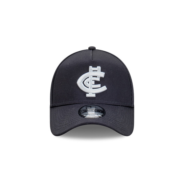 Front view of the Carlton New Era 9Forty A-Frame cap.
