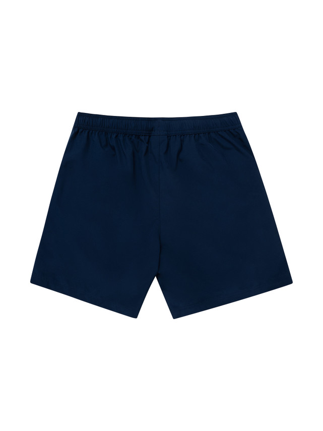 Back view of the Carlton Men's Navy Performance Shorts.