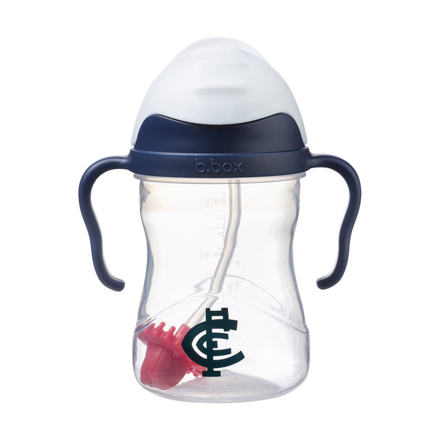 Official Carlton Sippy Cup by B.Box with weighted straw.