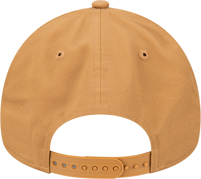 Back view of the Carlton New Era 9Forty A-Frame Wheat Black cap.
