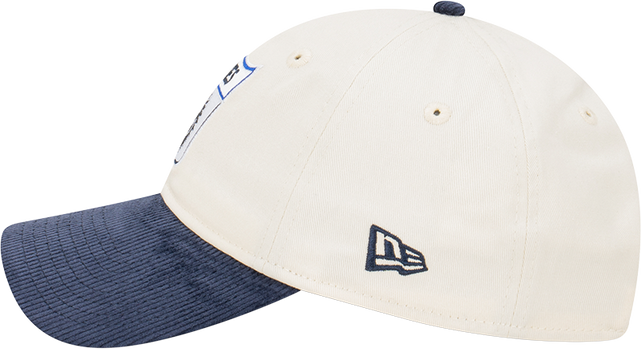 Left side view of the Carlton New Era 9Twenty Retro 2-Tone Cord cap.