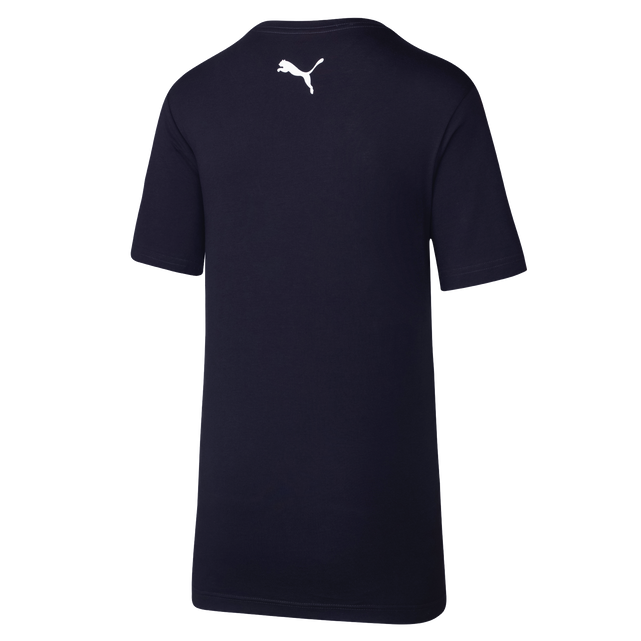 Back view of the Carlton PUMA Womens Blues Tee.