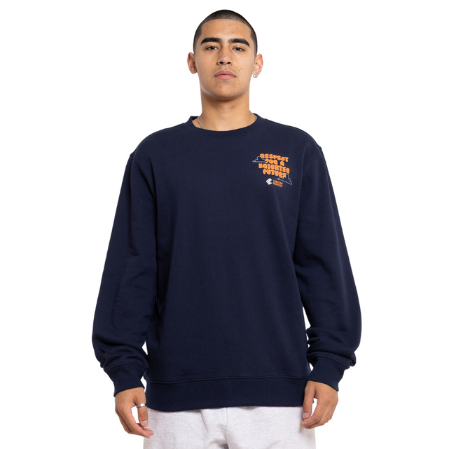 Front view of the 2024 Carlton Respects Adult Crew sweatshirt by NAR.