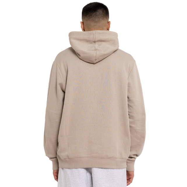 Back view of the sand-coloured Mens Carlton Hunter Hood.