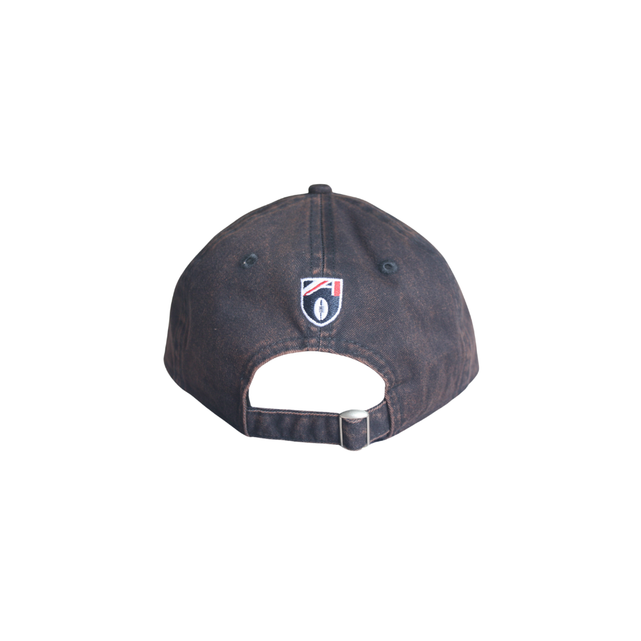 Side/Back view of the Carlton New Era Vintage Washed 9Twenty cap.