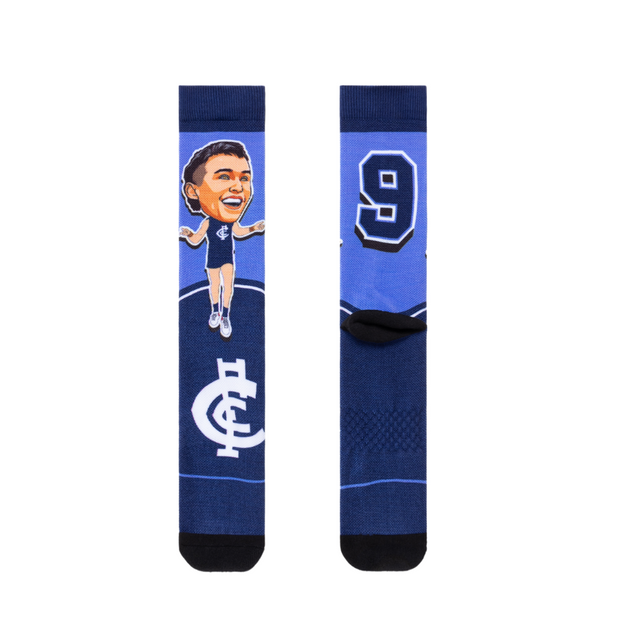 Back view of the Carlton Adult Henrik Cripps Sock.