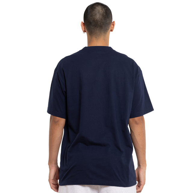 Close-up of the Patrick Cripps graphic on the Mens Henrik Tee.