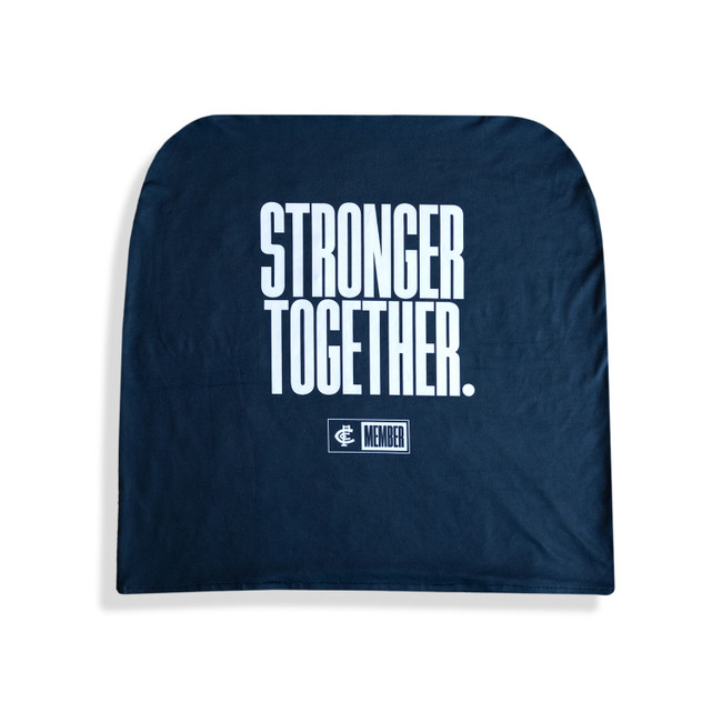 Front view of the 2025 Carlton Member Seat Cover by TPF.