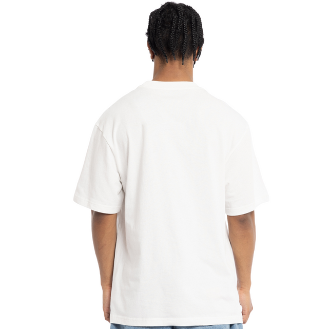 Side view of the Carlton Bust Out Tee.