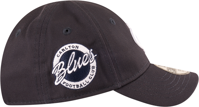 Right side view of the 2025 New Era 9Forty Badged Kids Cap.