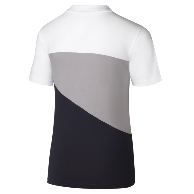 Back view of the 2025 PUMA Youth White 90s Tee.