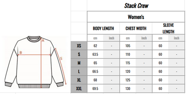 2025 Womens Stack Crew