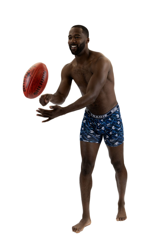 Back view of the Carlton Tradie Bamboo Mid-length Trunk.