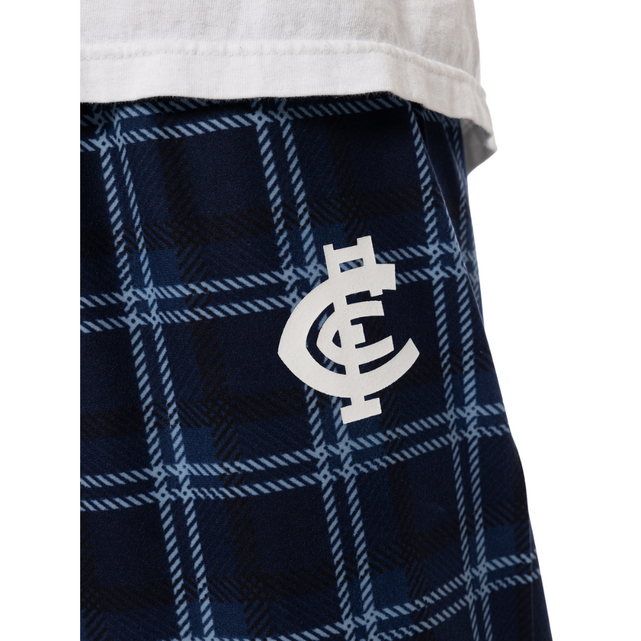 Close-up of the logo on the 2025 Men's PJ Pants.