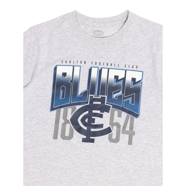 Close-up of the chest graphic on the Youth Supporter Tee.