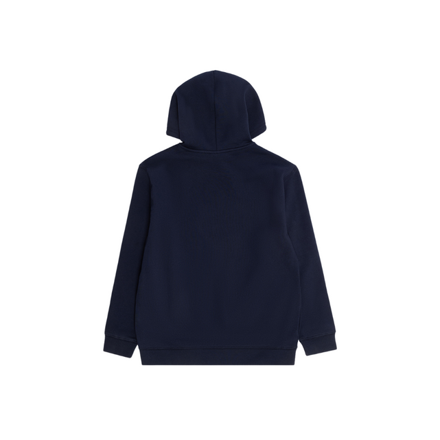 Back view of the 2025 Carlton Youth Supporter Hood.