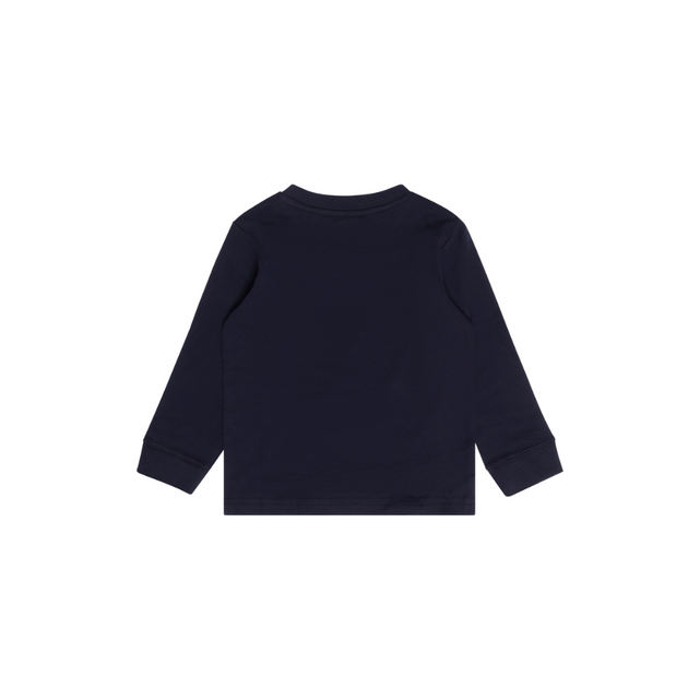 Back view of the 2025 Carlton Kids Multi Logo Long Sleeve Tee.