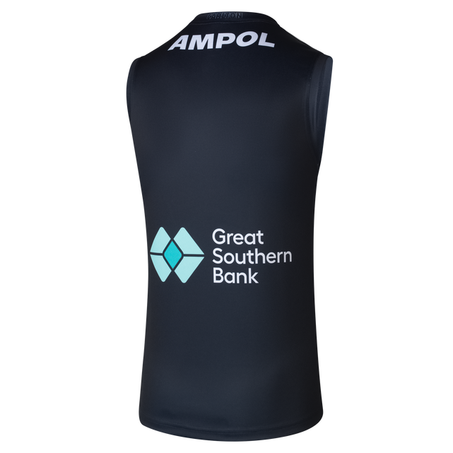 Back view of the 2025 Carlton PUMA Mens Blueout Guernsey.