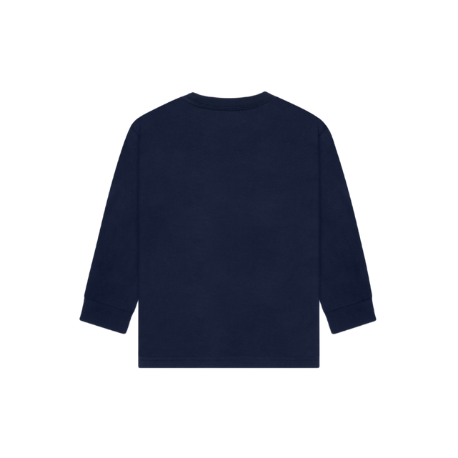 Back view of the 2025 Carlton Kids Carn Graphic Long Sleeve Tee.