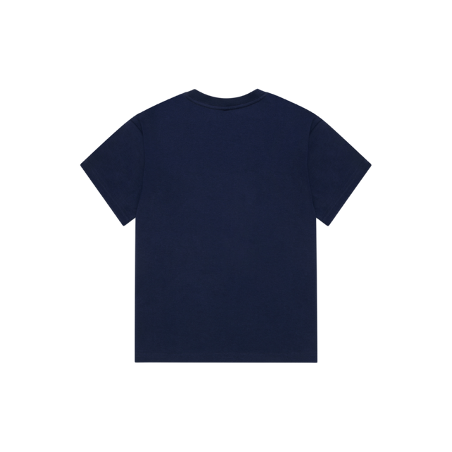 Back view of the 2025 Carlton Youth Carn Graphic Tee.