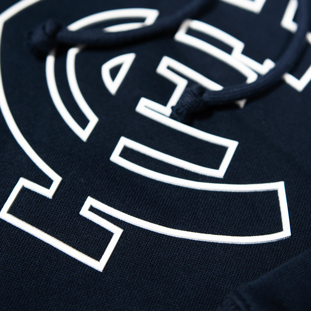 Close-up detail 1 of the Carlton Adult Blueout Hood.