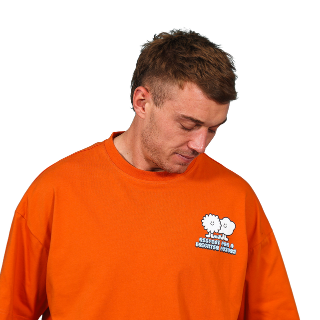 Back view of the 2025 Adult Carlton Respects Tee.