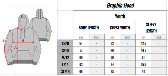 Youth Graphic Hood