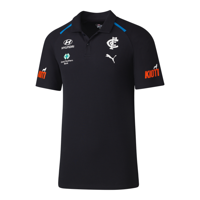 Front view of the 2024 PUMA Men's Team Polo.