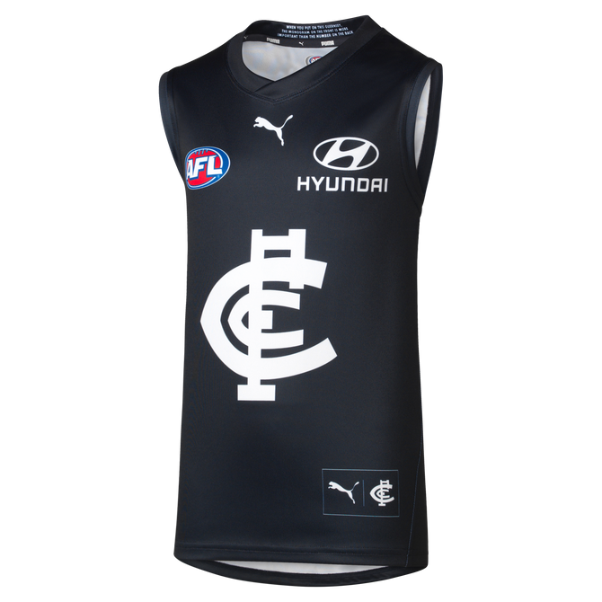 Front view of the 2024 PUMA Womens Home Guernsey.