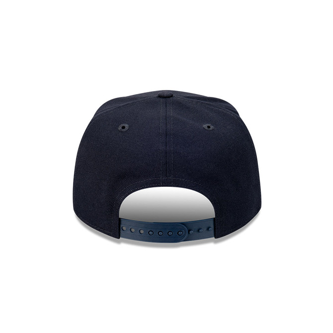 Back view of the 2023 Carlton New Era Navy Golfer cap.