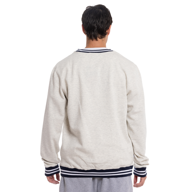 Back view of the W24 Carlton Mens Script Crew sweatshirt.