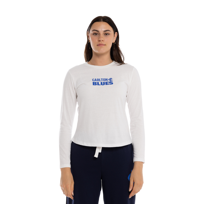 Full set of the W24 Carlton Womens Long Sleeve PJ Set by NAR.