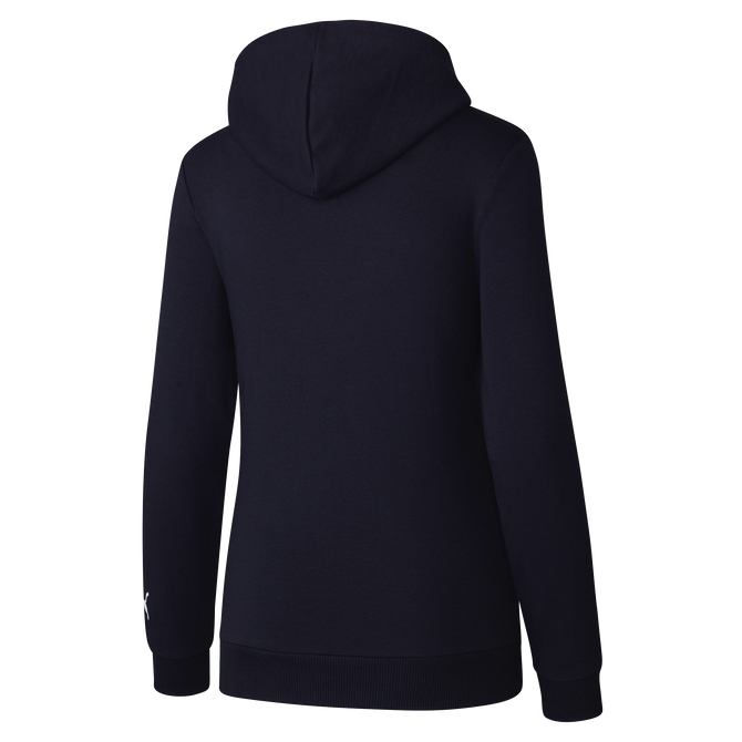 Back view of the Carlton PUMA Women's Navy Hood.